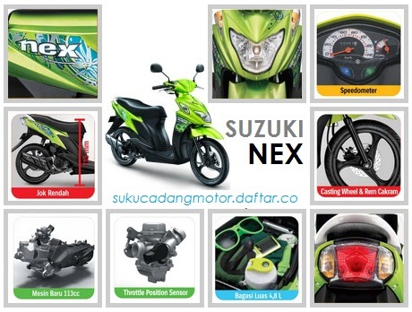 Jual Lampu Belakang Suzuki Nex. Daftar Harga Suku Cadang Suzuki Nex