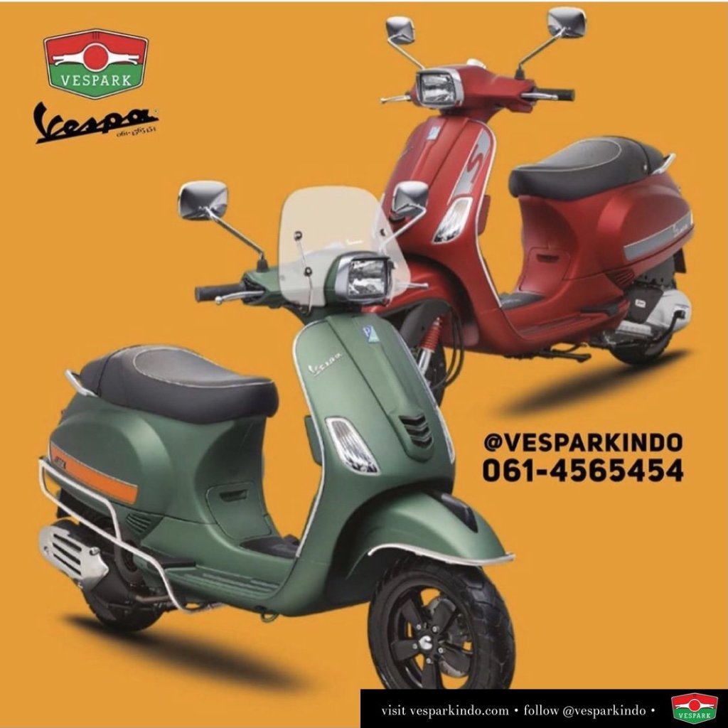 Vespa Lx Ganti Velg Sprint. VeparkIndo — Upgrade Vespa Primavera anda dengan velg 12