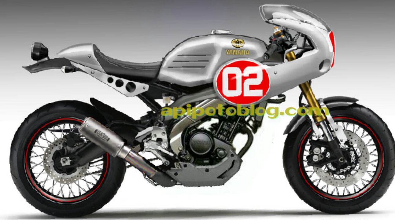 Vixion Cafe Racer. Yamaha Vixion modif Neo Cafe racer , half fairing .. !