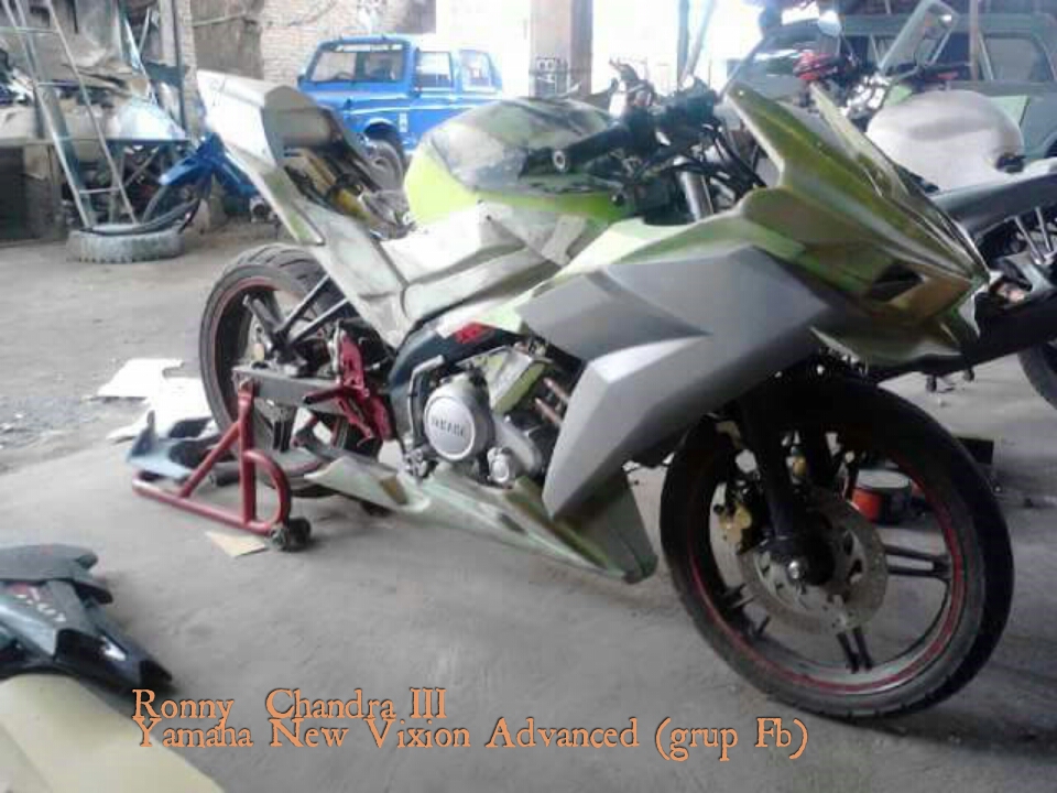 Vixion Modif Ninja. Yamaha Vixion Modif Ninja H2 dan Ninja 250 Modifikasi Menjadi