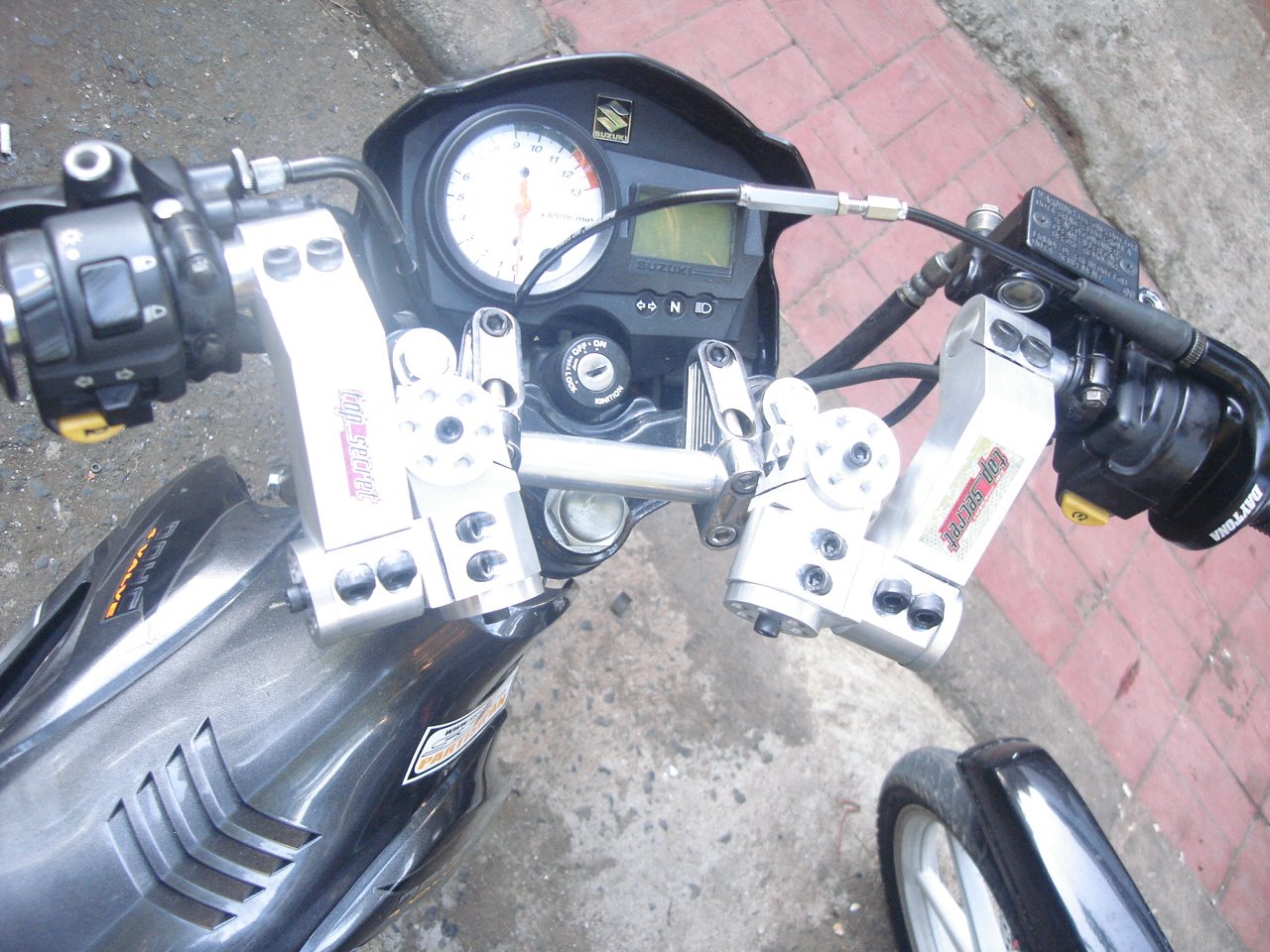 Satria Fu Pake Stang Jepit. Gambar Variasi Stang Motor Satria Fu
