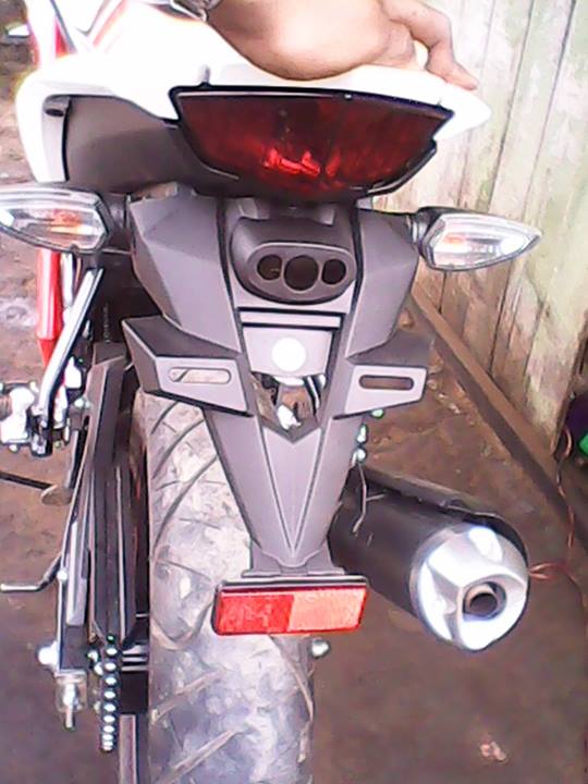 Vixion Modif Ninja. MODIF :: SPATBOR BELAKANG VIXION ALA NINJA 150RR