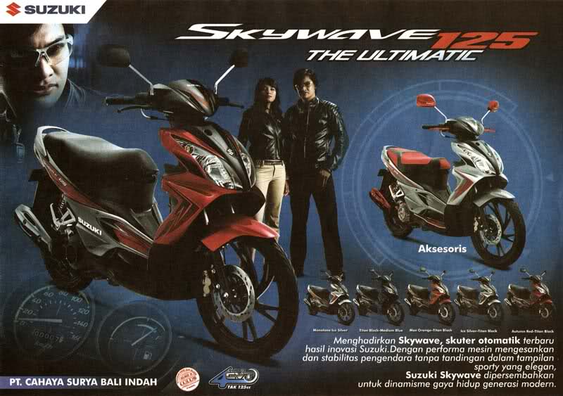 Tarikan Awal Skywave Berat. OBATI PENYAKIT SUZUKI SKYWAVE 125