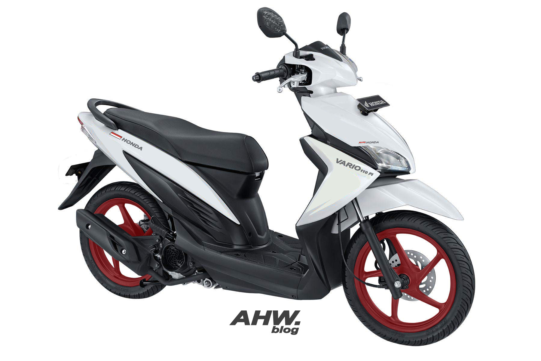 Modifikasi Vario 110 Karbu Warna Putih. Modifikasi Vario 110 Warna Putih