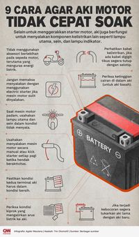 Cara Mempercepat Lampu Sein Motor. INFOGRAFIS: 9 Cara Agar Aki Motor Tidak Cepat Soak