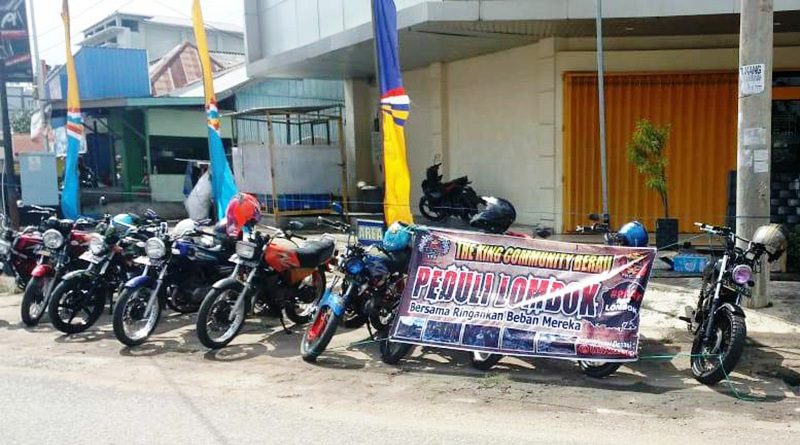 Rx King Lombok. YRKI Korwil Kaltim dan Kaltara Gelar Aksi Peduli Korban Gempa