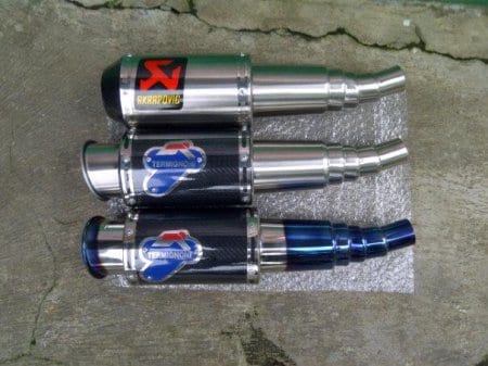 Perbedaan Knalpot Full System Dan Slip On. Knalpot Racing Slip On dan Full System, Apa Sih Bedanya? Wajib