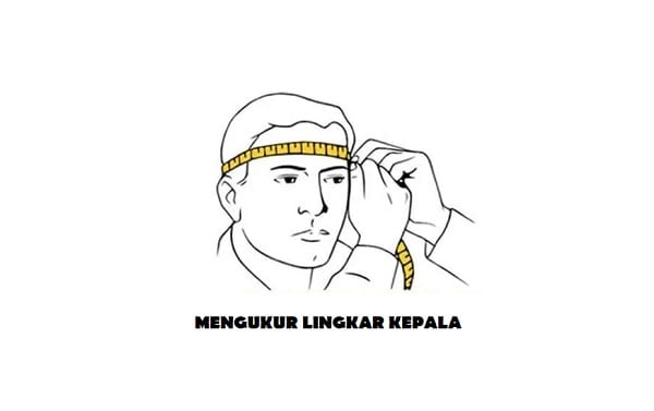 Cara Mengukur Ukuran Kepala Untuk Helm. Cara Mengukur Lingkar Kepala Sebelum Membeli Helm Motor!