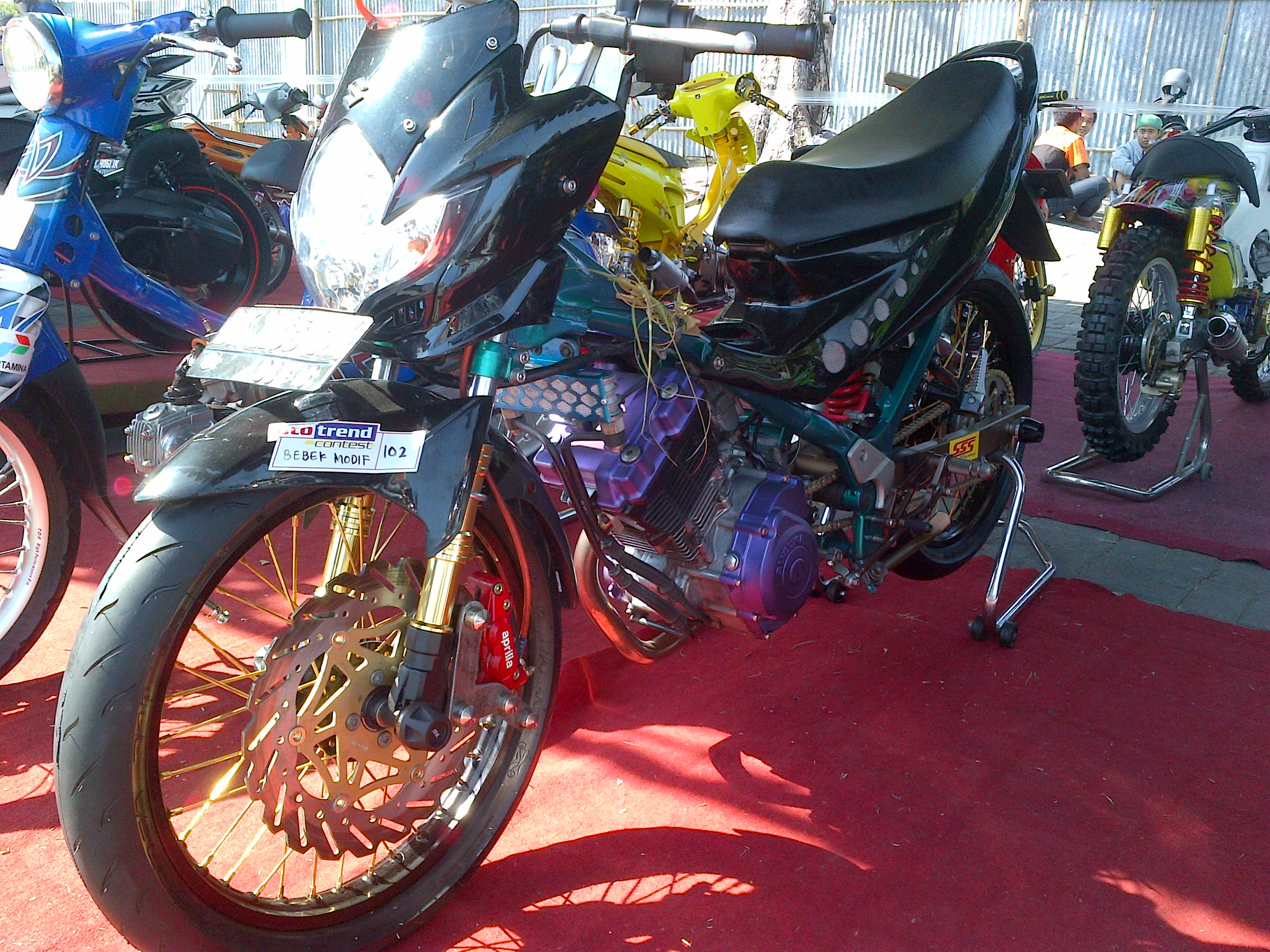 Modifikasi Satria Fu Terkeren. Kumpulan 99 Modifikasi Satria Fu 150 Racing Terkeren