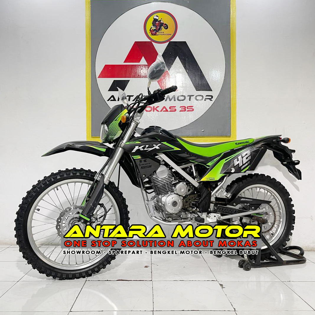 Harga Klx 150 L Bekas. Jual Motor Bekas Bergaransi Kawasaki KLX 150 L 2019 Hijau