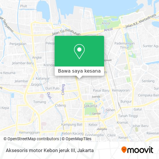 Toko Aksesoris Motor Kebon Jeruk. Cara ke Aksesoris motor Kebon jeruk III di Jakarta Barat