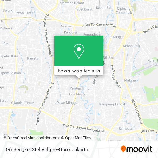 Bengkel Stel Velg Terdekat. Cara ke (R) Bengkel Stel Velg Ex-Goro di Jakarta Selatan
