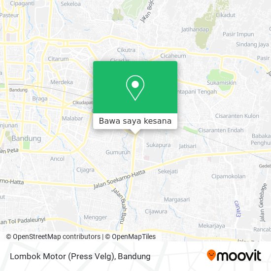 Toko Velg Motor Di Bandung. Cara ke Lombok Motor (Press Velg) di Kota Bandung menggunakan