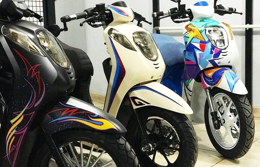 Motor Genio Modif Simple. Modifikasi Honda Genio, Bisa Jadi Inspirasi Modif Scoopy