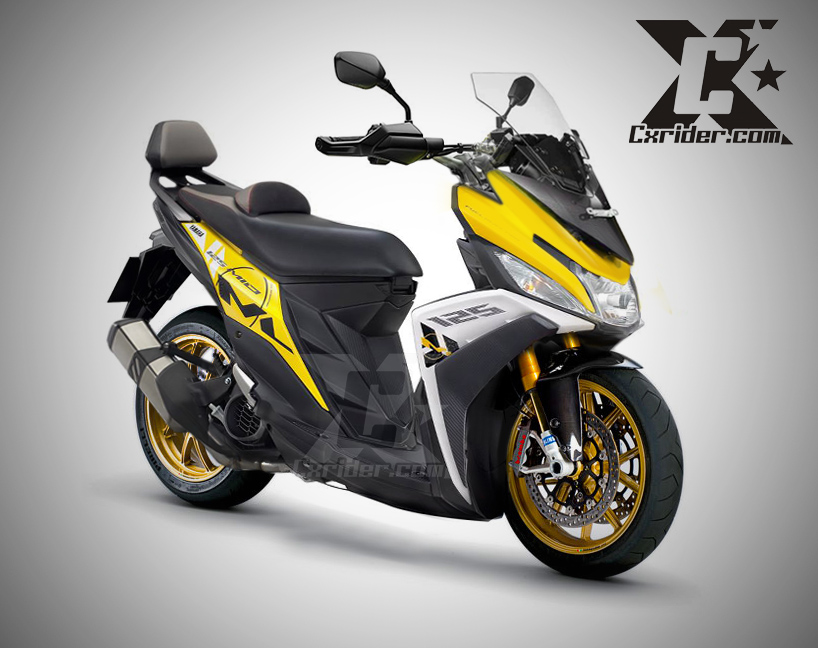 Mio Modif Touring. Modifikasi Mio M3 Touring Keren dan Bikin Merinding