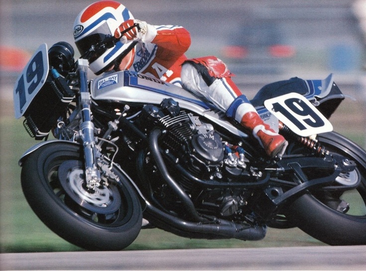 Motor Honda Tahun 80an. Motor Honda CB750 Freddie Spencer balapan AMA superbike