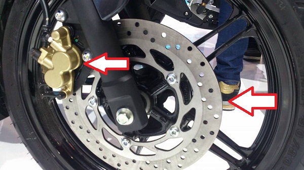 Ukuran Piringan Cakram. Apakah Disck Brake YZF-R15 Bisa PNP dengan Vixion ? Jawabnya