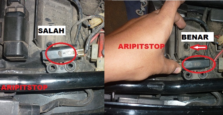Sensor Kemiringan Vixion. Fungsi Lean Angle Sensor ( Sensor Jatuh ) Sering diabaikan Saat