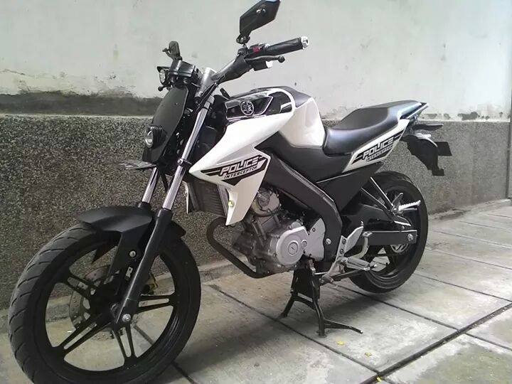 Modif Lampu Vixion Old. Ajib…! Keren Tenan Modif Vixion Police Ini, Minimalis Hasil