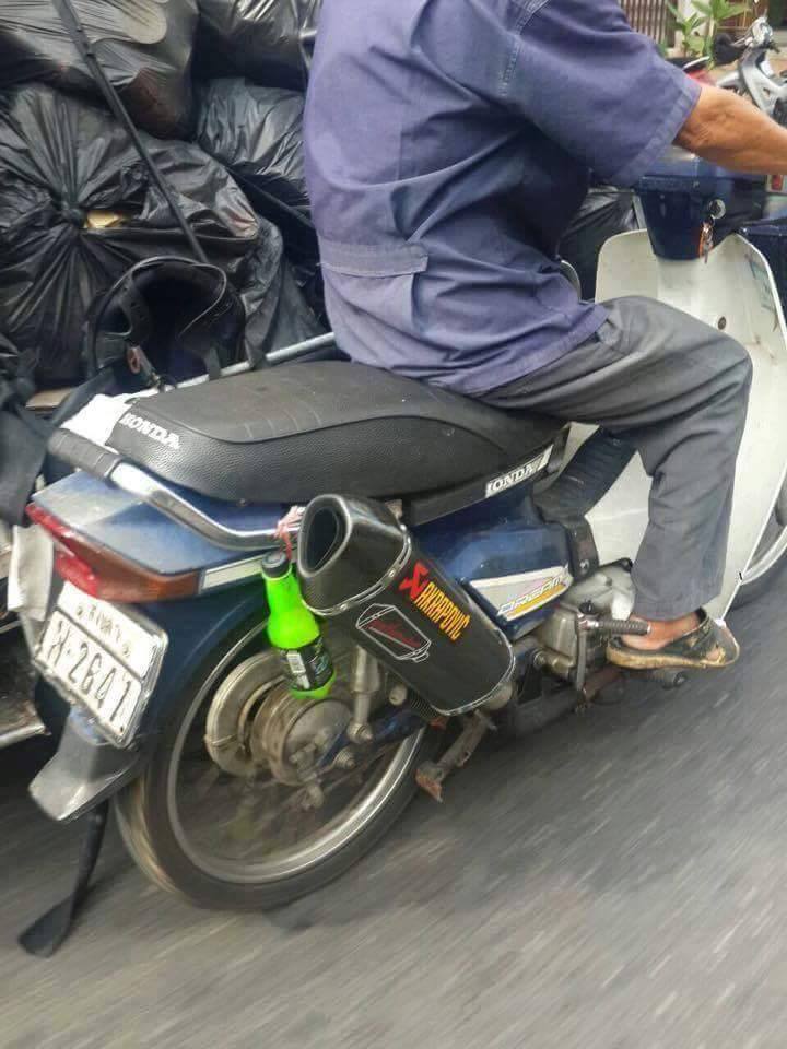 Knalpot Astrea Prima. Jiaaah… Motor Jadul Astrea Prima Saja Pakai Knalpot Akrapovic