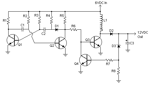 Cara Menaikan Tegangan 6 Volt Menjadi 12 Volt. Pengubah tegangan DC 6V ke 12V