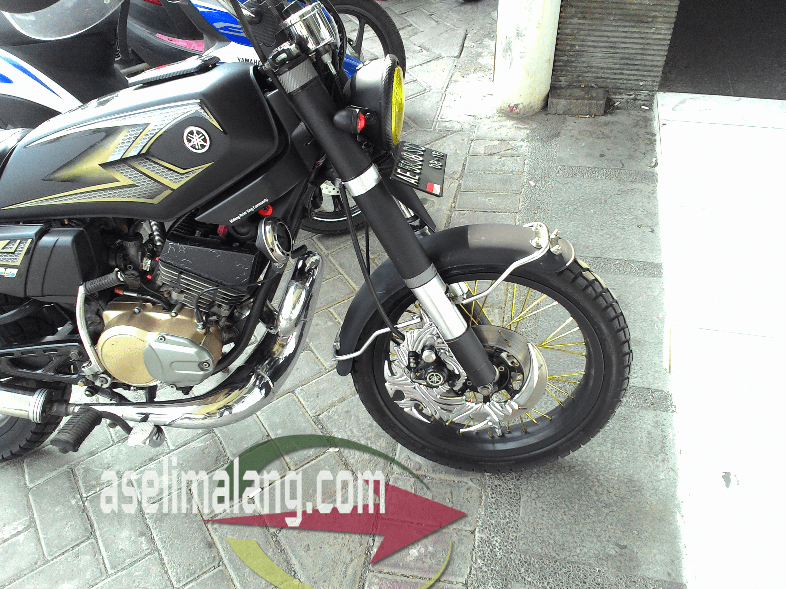 Ukuran Velg Standar Yamaha Rx King. Macho yak, Yamaha RX King ini