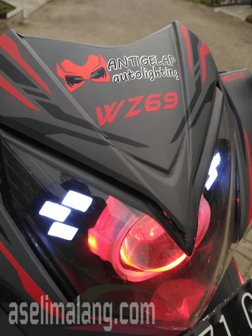 Lampu Hid Honda Supra X 125. Nih penampakan Supra X150 aseli produksi Indonesia