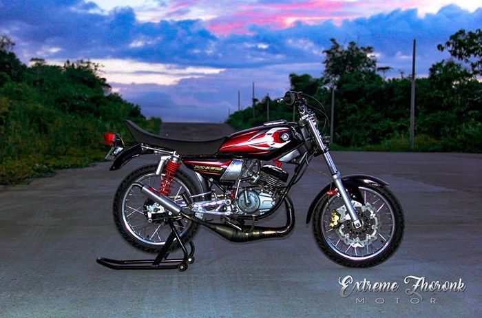 Motor Drag Rx King Modifikasi. Modifikasi Yamaha RX-King Habiskan Puluhan Juta, Ubahan Mesin