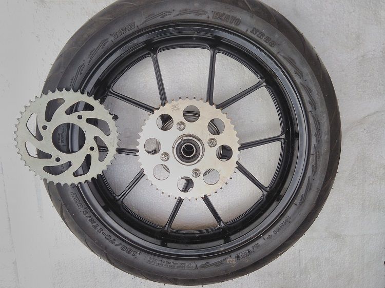 Ukuran Gear Standar Satria 2 Tak. Tarikan Mantap Gir Belakang Suzuki GSX-R150 Naik 1 Mata Dan