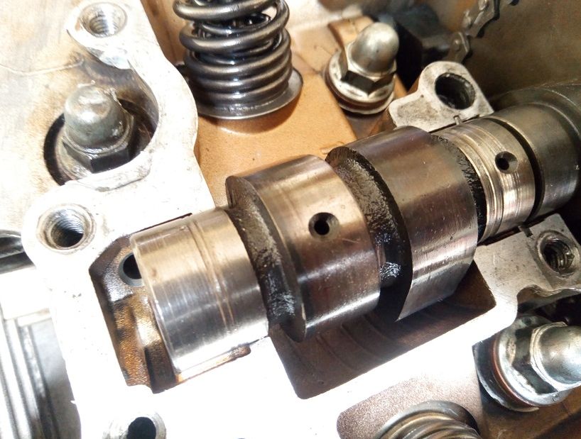 Cara Setel Klep Motor Thunder 125. Begini Trik Agar Noken As Dan Bearing Suzuki Thunder 125 Jadi