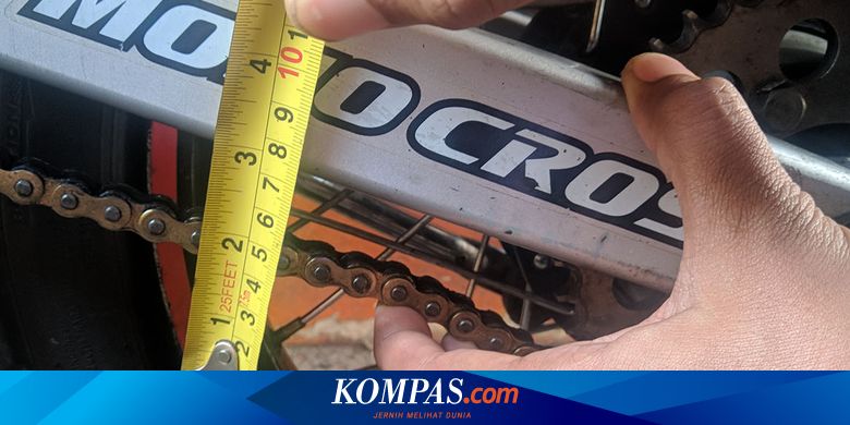 Penyebab Rantai Vixion Kenceng Kendor. Efek Buruk Setel Rantai Motor Terlalu Kendur atau Kencang