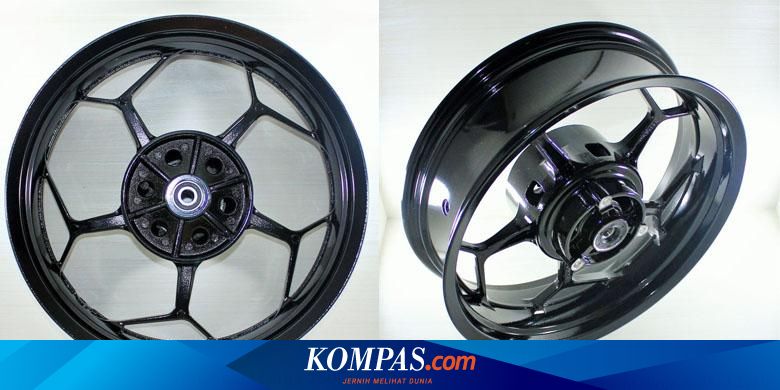 Modifikasi Ninja R Velg Lebar. Pelek Tapak Lebar untuk Kawasaki Ninja