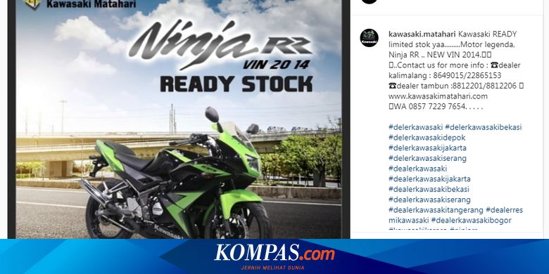 Apakah Ninja 150 Rr Masih Ada Di Dealer. Diler Kawasaki ini Masih Jual Ninja 150 RR, Banderol Rp 50 Juta