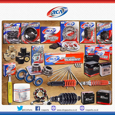 Merk Spare Part Motor Yang Bagus. RCA Sparepart Motor Berkualitas Terbaik di Indonesia