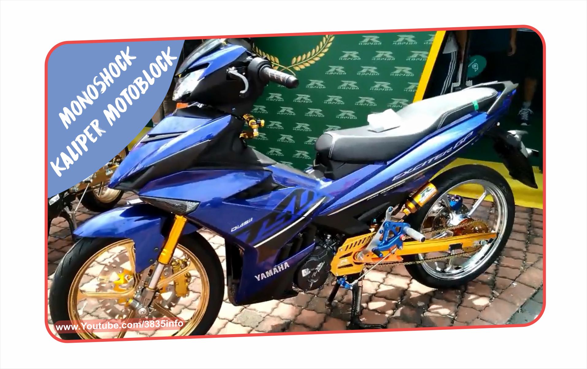 Modif Mx King Malaysia. Modifikasi Jupiter MX King 150 aka Exciter 150 GP Malaysia Full