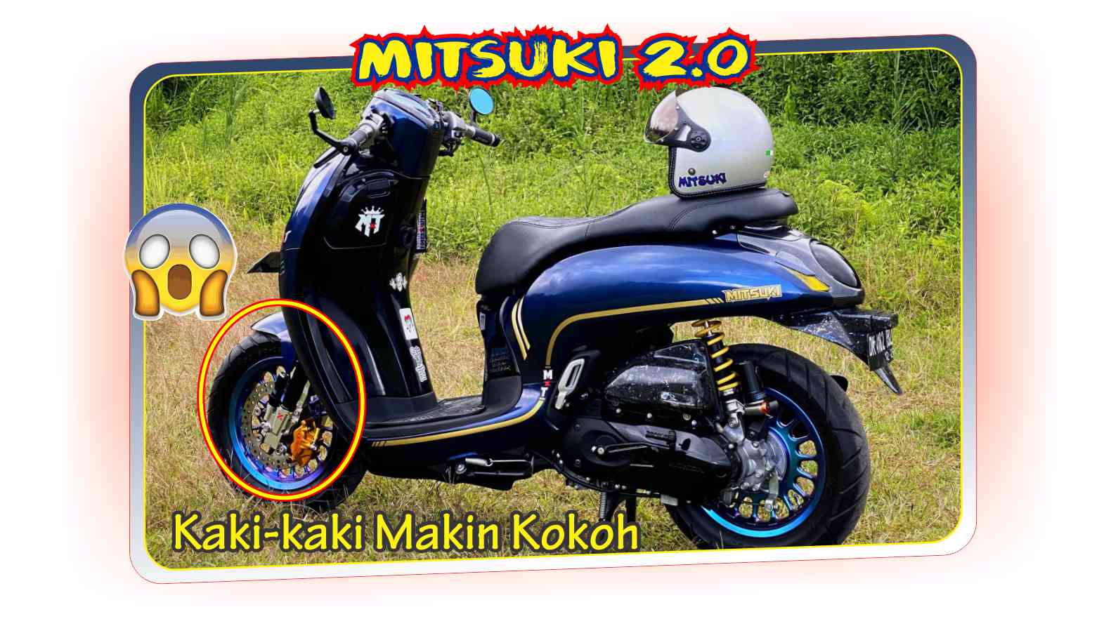 Warna Scoopy Modif. Inspirasi Modifikasi All New Scoopy 2022 Ganteng Warna Biru oleh