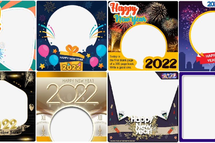 Cara Pasang Foto Cell. 15 Link Download Twibbon Tahun Baru 2022 Terbaik dan Cara
