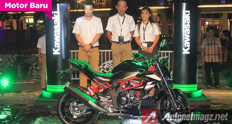 Berapa Harga Fairing Ninja Z250. Kawasaki Z 250 SL Melakukan World Premiere di Indonesia