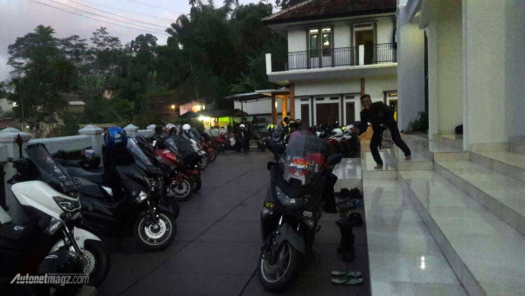 Bandung Nmax Community. INC Indonesia NMax Community touring ke Curug Malela Bandung