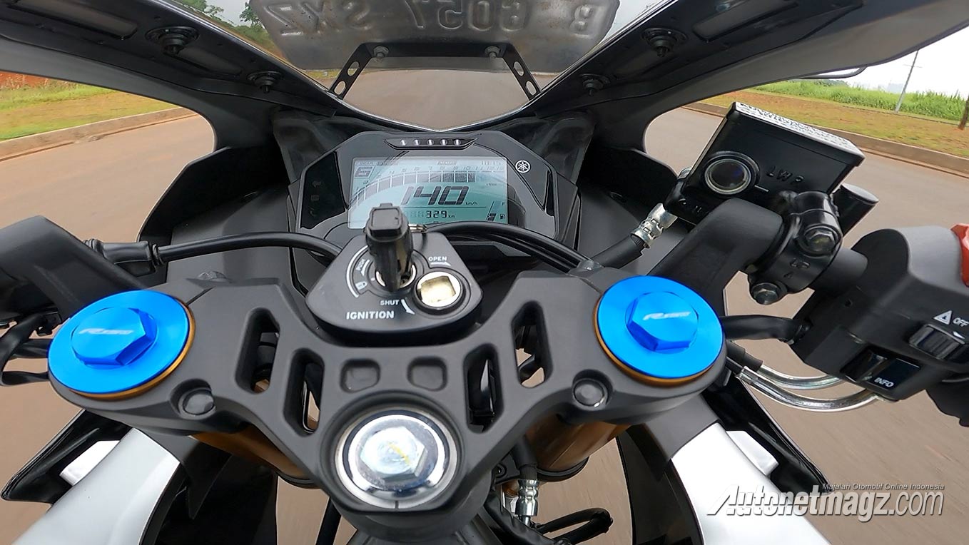 Top Speed Yamaha R15. Top-speed-Yamaha-R15-baru-2022-R15M-150cc