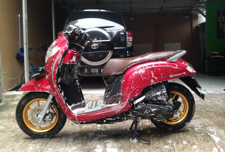 Modif Velg Motor 2 Warna. Riders Bukan Club Motor Tangerang Buka Usaha Modifikasi Cat Velg