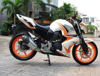 Modifikasi Yamaha Byson Street Fighter. Yamaha Byson Street Fighter