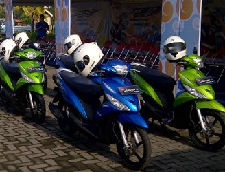 Mio J Balap. Yamaha: Bikin Mio Injeksi Lebih Sulit dari Motor Balap YZF-M1
