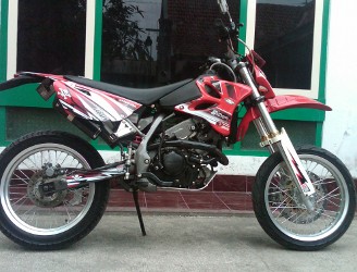Biaya Modifikasi Cs1 Trail. Honda CS-1 Ganti Kelamin Jadi Supermoto