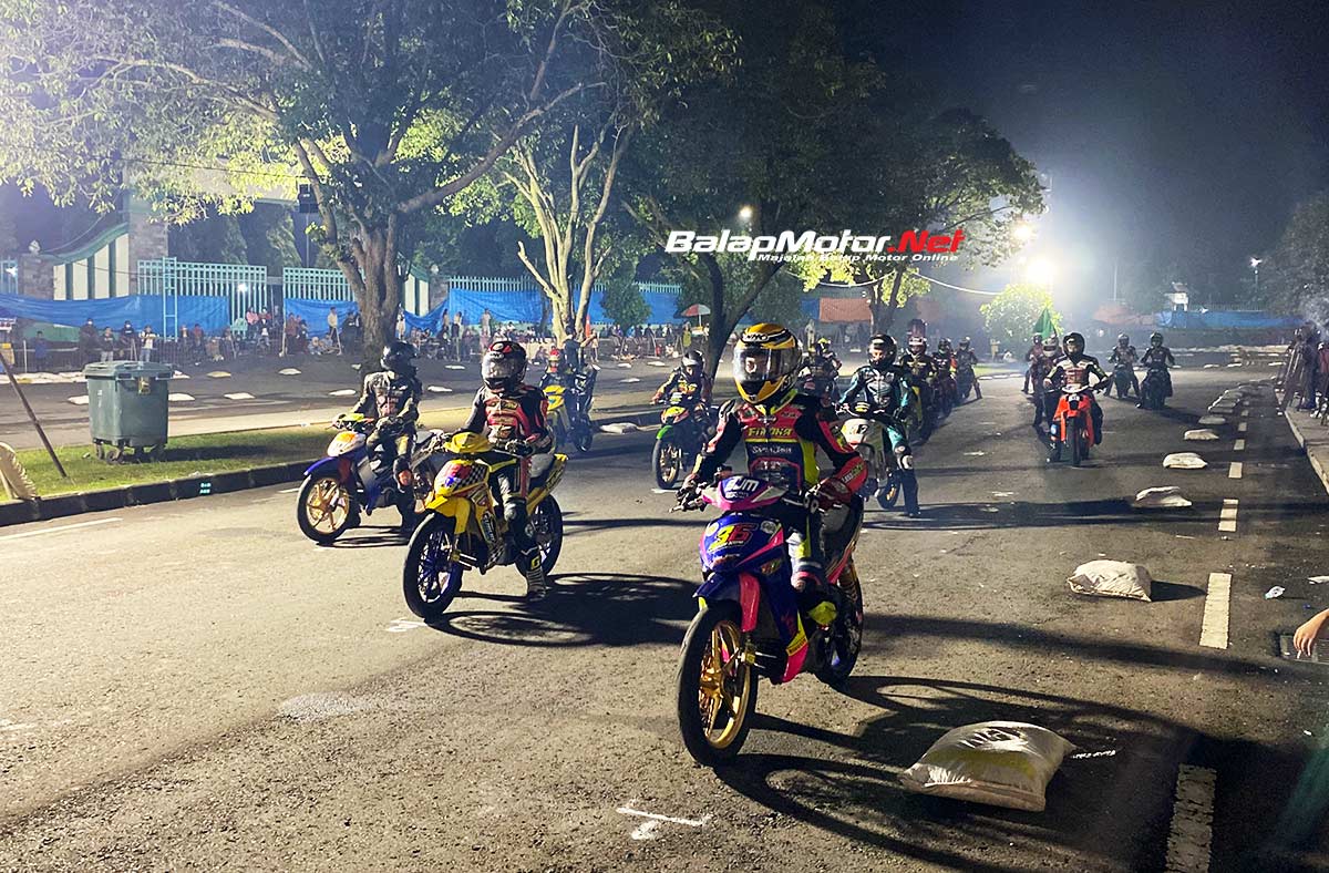 Balap Motor Net. Hasil Juara VSC Old & New Year Nite Race 2023 di Yogyakarta -