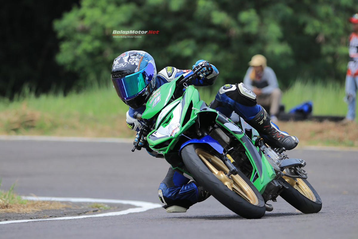 Motor Tercepat Di Indonesia Kelas 150cc. Jadi Satu-Satunya Wanita, Kayla NR Tercepat di QTT Kelas Bebek