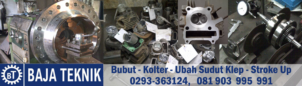 Bengkel Bubut Rubah Sudut Klep. BENGKEL BUBUT MAGELANG