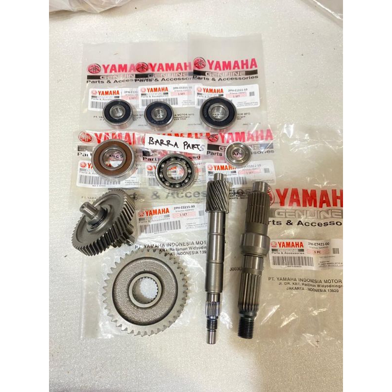 Laher Gardan Mio M3. Gigi Rasio Gardan+Bearing Komplit Yamaha Mio M3 Mio Z Fino 125