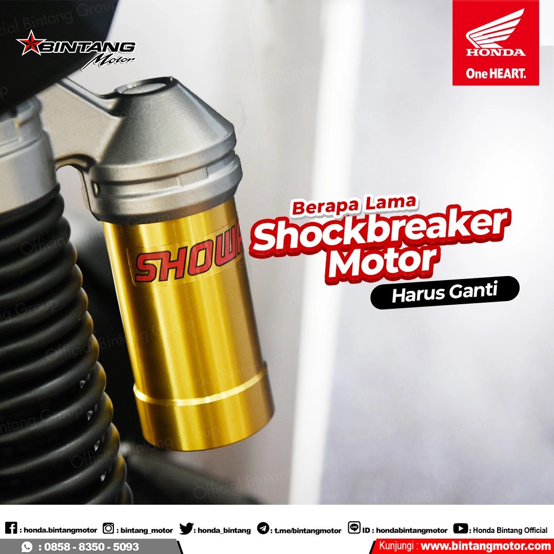 Ganti Shockbreaker Motor. Berapa Lama Shock Breaker Motor Harus Diganti?