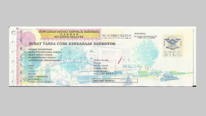 Surat Jalan Motor Baru. Mengenal STCK, Surat Jalan Pengganti STNK